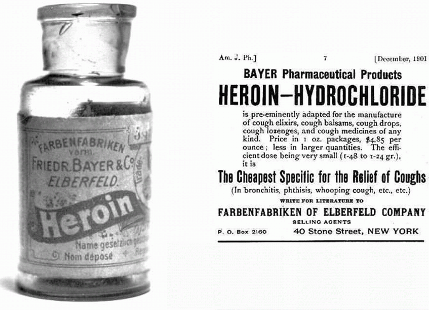 1901 Bayer Heroin ad