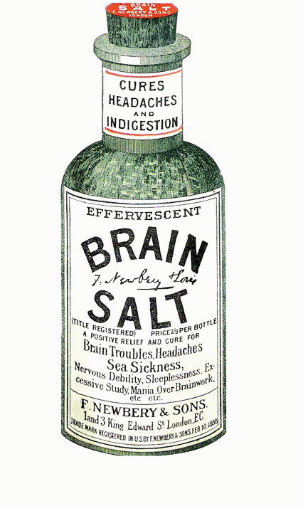 brain salt - a positive relief and cure for brain troubles