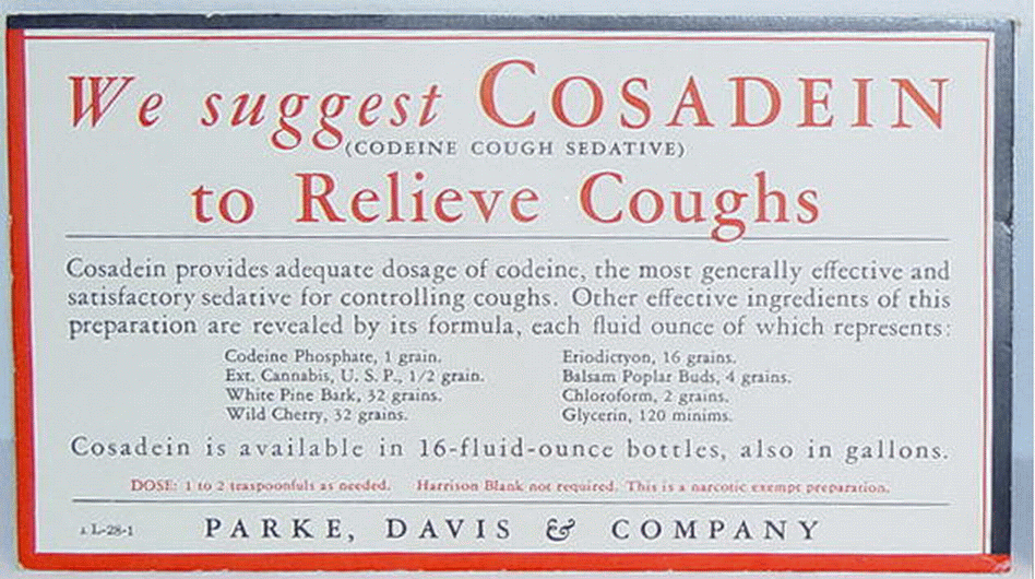 the most generally effective and satisfactory sedative for controlling coughs