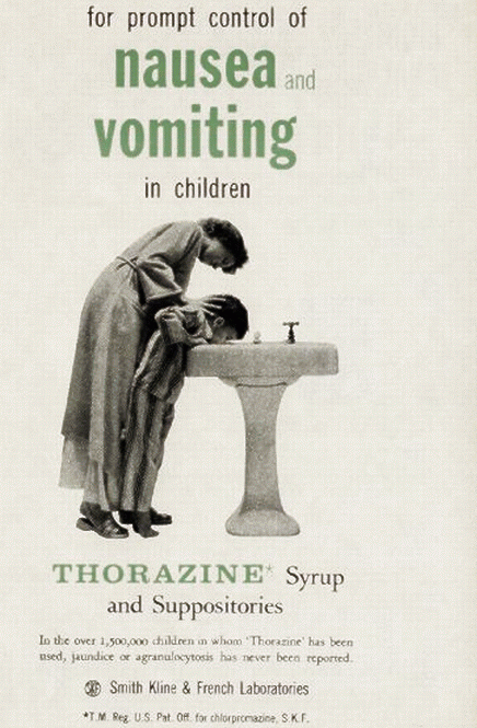 thorazine syrup and suppositories